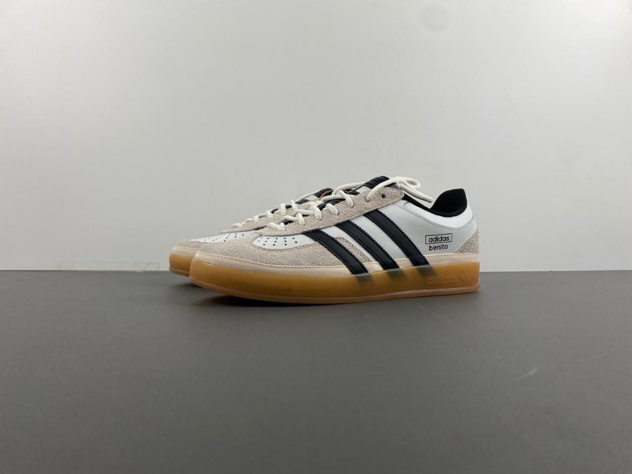 Reinterpreting Classic Elegance: Bad Bunny x adidas Gazelle Indoor Off White Black Gum