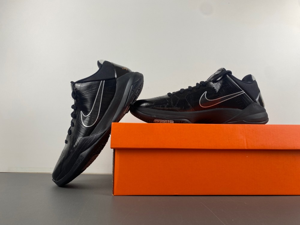 Nike Kobe 5 Blackout: A Tribute to the Black Mamba 386430-003