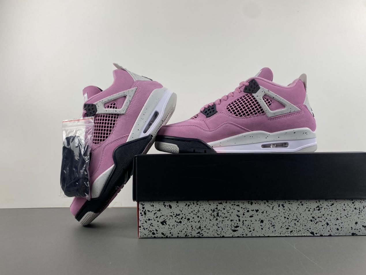 The Blossoming Elegance: Air Jordan 4 Retro Orchid – New Women Pink