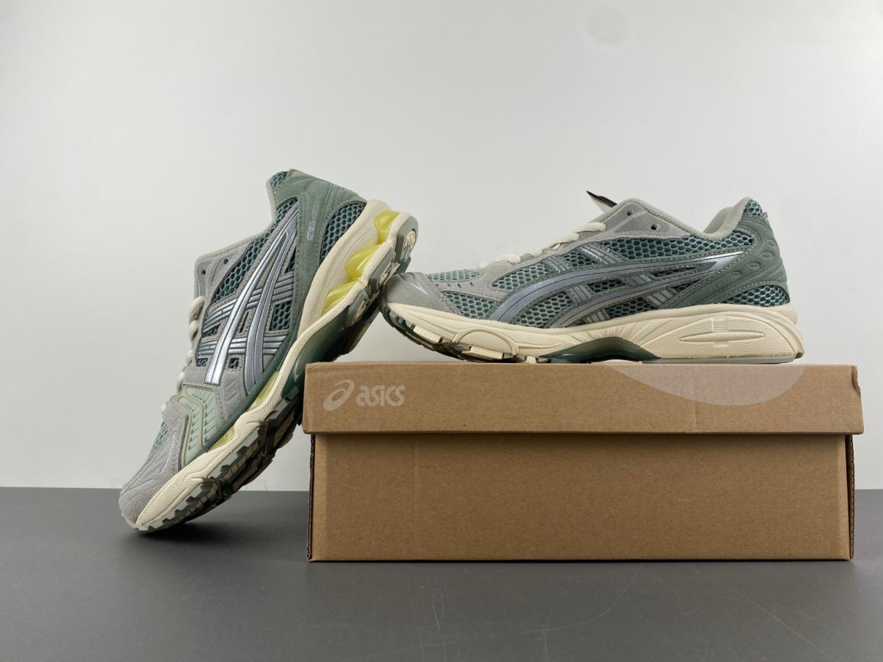 Reviving the Retro Runway: ASICS SportStyle Gel Kayano 14 Olive Grey Pure Silver