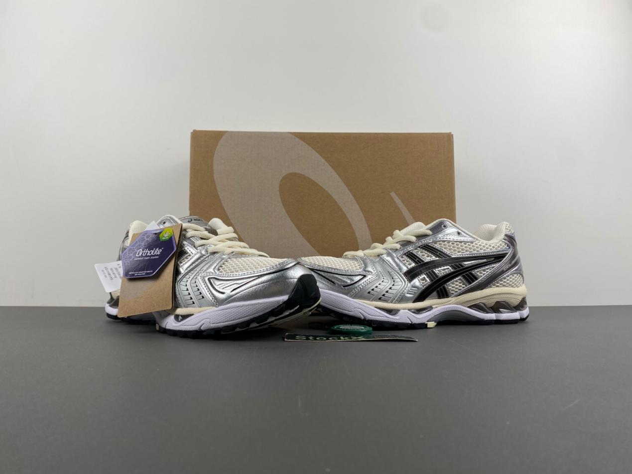 A Fusion of Retro and Modern: ASICS GEL-KAYANO 14 Kith Cream Scarab