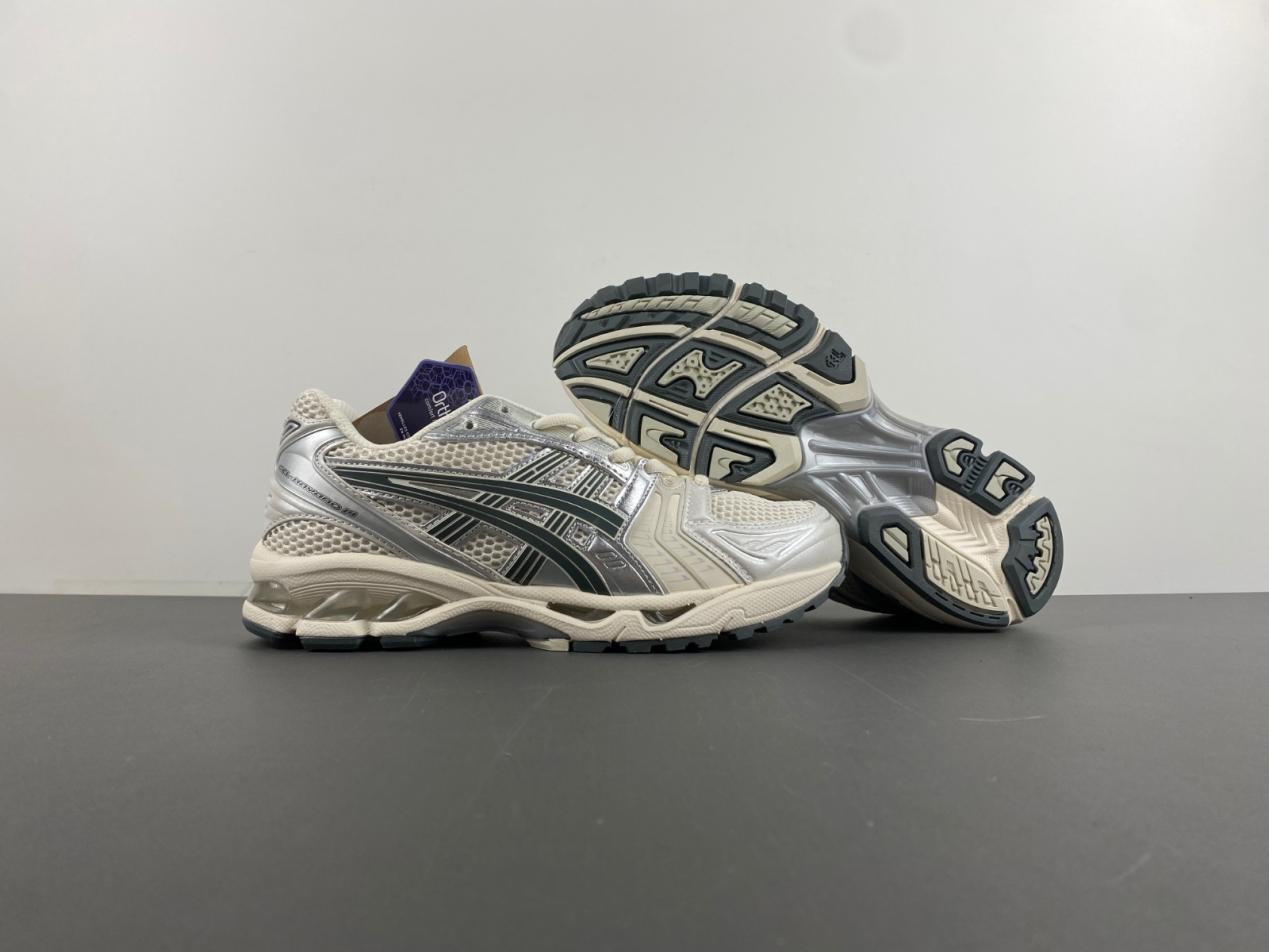 A Fusion of Timeless Elegance and Futuristic Innovation: The ASICS Gel-Kayano 14 BEIGESILVER GREY 1201A019-200