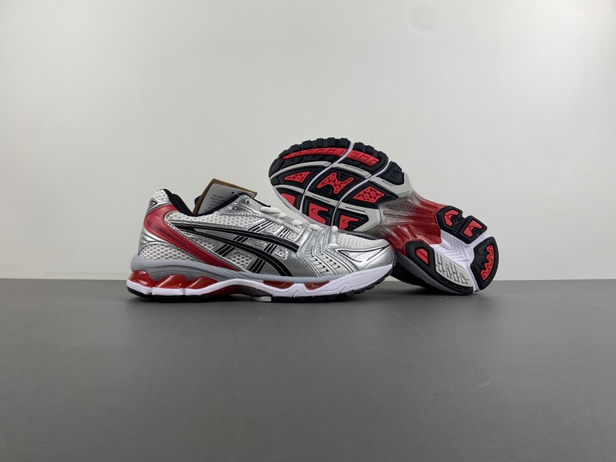 Timeless Elegance: ASICS Gel-Kayano 14 White Classic Red