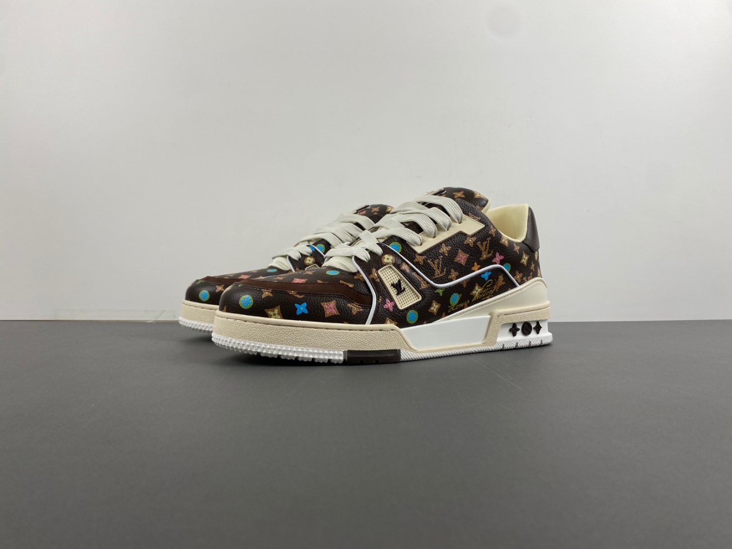 A Journey Through Time: The LV Trainer Sneaker Moka