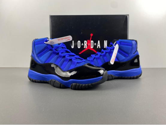 The Legendary Return: Air Jordan 11 Blue Black CT8012-40