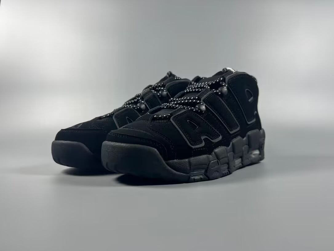 Air More Uptempo Pippen Basketball Shoes Retro Big Air Logo 414962-004: Classic Design with Modern Comfort