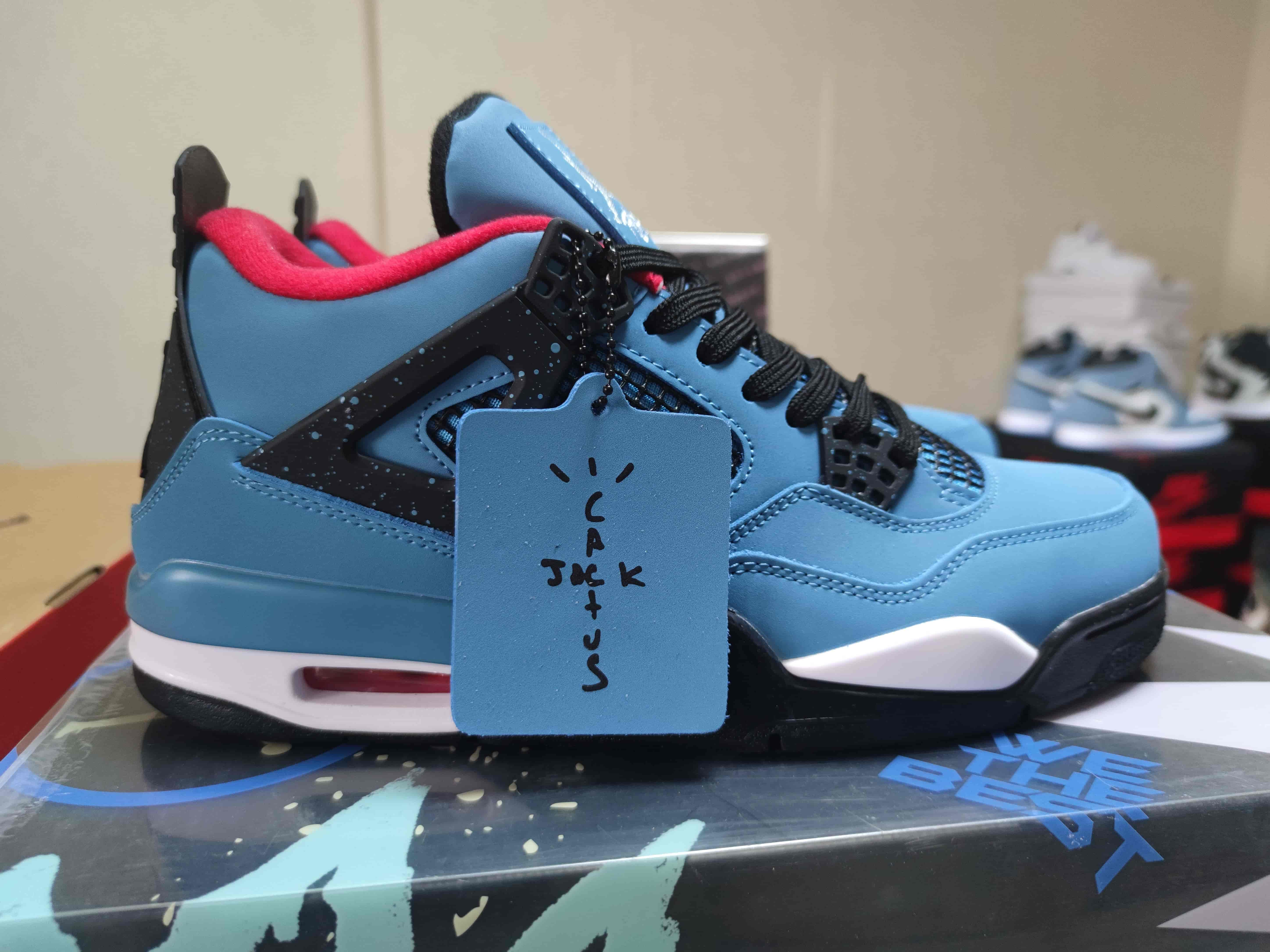 Jordan 4 Retro Travis Scott Cactus Jack 308497-406