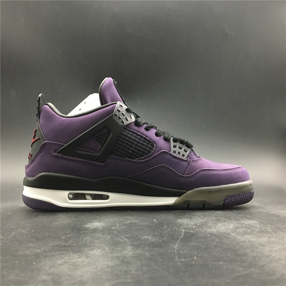 Jordan 4 Retro Travis Scott Purple (Friends and Family) 766296 LN4