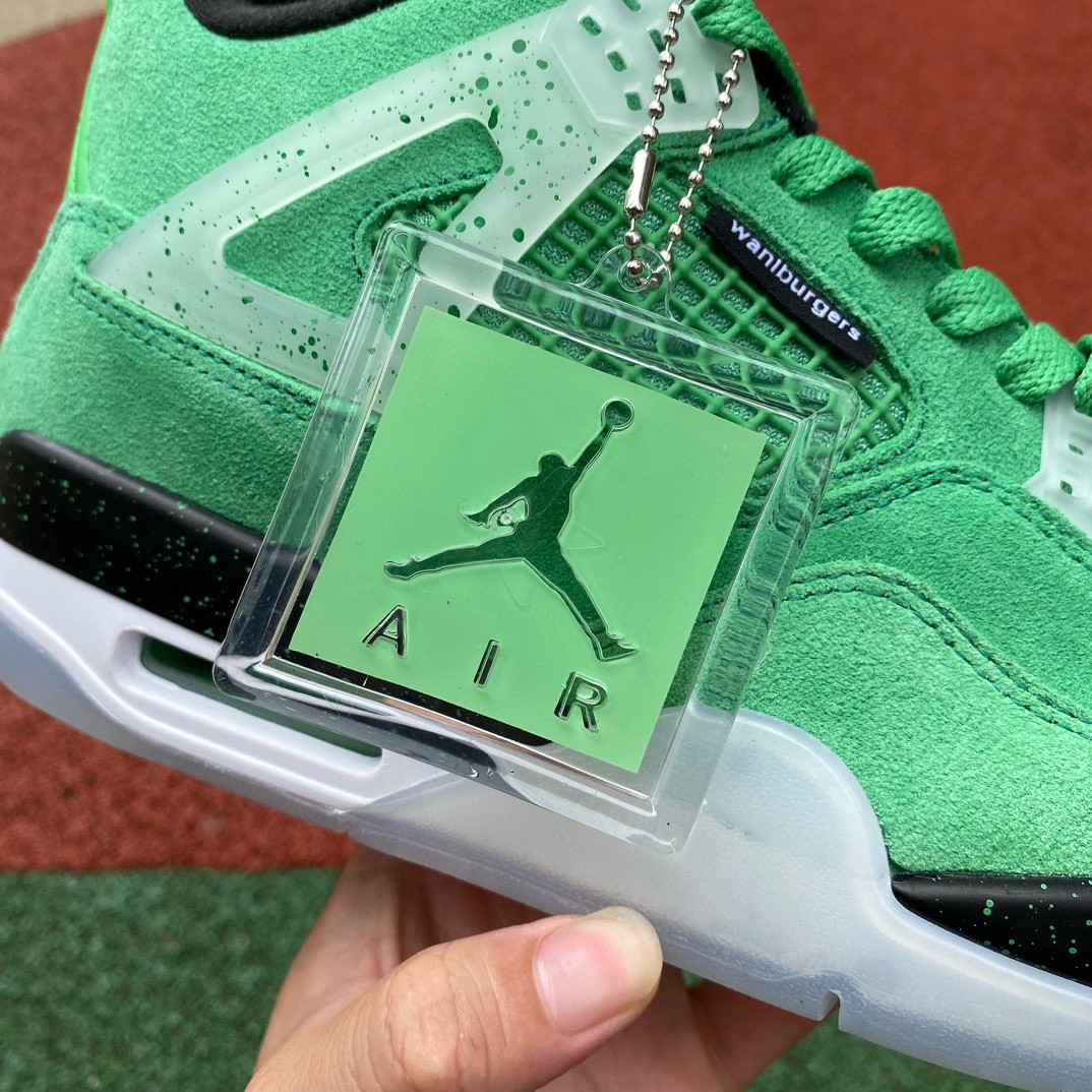 AIR JORDAN 4 RETRO FIUORESCENT GREEN AJ4-904284