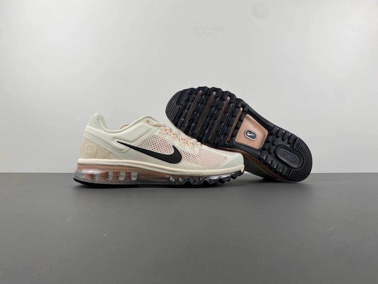 Nike Air Max 2013 Sneakers In Off White In Brown HF3660-100