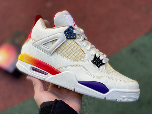 J Balvin x Air Jordan 4 “Super Bowl Rainbow” DG0344-901