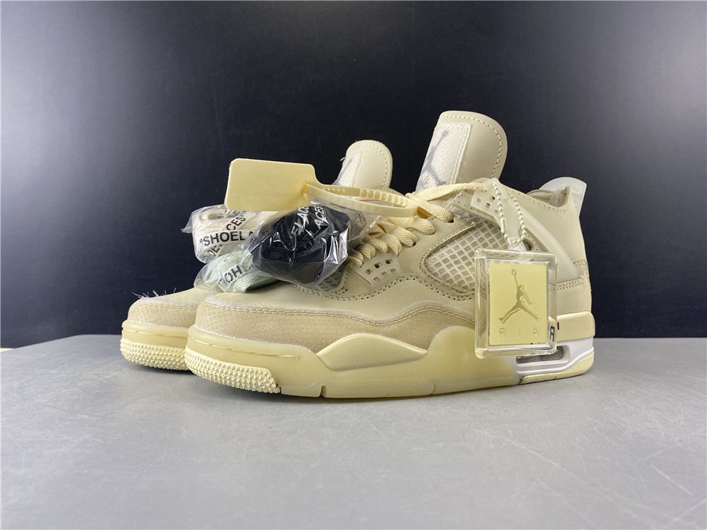 Air Jordan 4 RERO x Off-White AQ9129-100