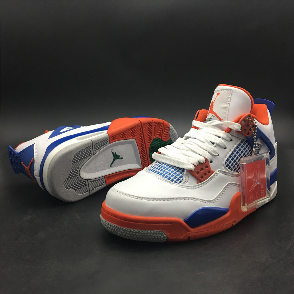 Jordan 4 White Royal Blue Orange 308497-171